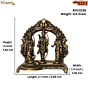 Brass Ram Darbar 3 Inch KBH10138