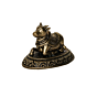 Brass Nandi Statue KBH10148