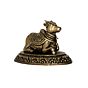 Brass Nandi Statue KBH10148