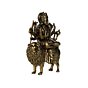 Brass Ambe Maa statue KBH10152
