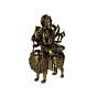 Brass Ambe Maa statue KBH10152