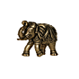 Brass Elephant statue KBH10156