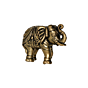 Brass Elephant 1 Inch KBH10157