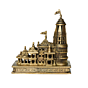 Brass Ram Mandir 4 Inch KBH10172