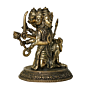 Brass Panchmukhi Hanuman Statue KBH10185