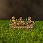 Brass Ganesha Lakshmi Saraswati Idol KBH10186