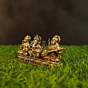 Brass Ganesha Lakshmi Saraswati Idol KBH10186
