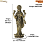 Brass Laxmi Ji Idol KBH10188