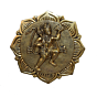 Brass Hanuman wall hanging  KBH10234