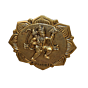 Brass Hanuman wall hanging  KBH10234