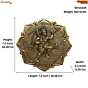 Brass Hanuman wall hanging  KBH10234