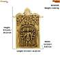 Brass Panchmukhi Hanuman Wall Hanging KBH10235