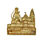 Brass Ram Mandir Plate  KBH10236