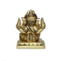 Brass Ganesha Idol  KBH10237