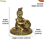 Brass Bal Krishna Idol KBH10246
