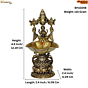 Brass Balaji diya  KBH10248