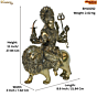 Brass Ambe Maa Idol KBH10252