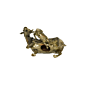 Brass Cow & Calf statue KBH10254