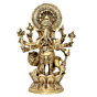 Brass Drashti Ganesha 9 Inch KBH10264