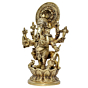 Brass Drashti Ganesha 9 Inch KBH10264