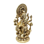 Brass Drashti Ganesha 9 Inch KBH10264