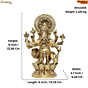 Brass Drashti Ganesha 9 Inch KBH10264