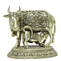 Brass Cow & Calf Statue KBH10273