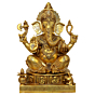 Brass Ganesha Idol KBH10284