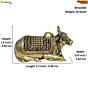 Brass Nandi Statue KBH10292