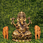 Brass Ganesh Idol KBH10295