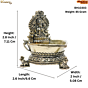 Brass Lakshmi Diya  KBH10303
