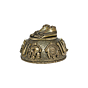 Brass Charan Paduka  KBH10305