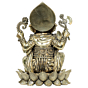 Brass Ganesha Statue KBH10307