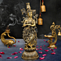 Brass Radha Idol KBH10312
