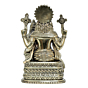 Brass Narasimha Laxmi Statue KBH10319