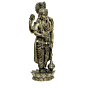 Brass Vishnu Standing Statue KBH10325