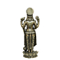 Brass Vishnu Standing Statue KBH10325