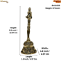 Brass Hanuman Bell KBH10328