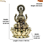 Brass lakshmi Statue KBH10335