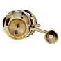 Brass Doop Dani 4 Inch KBH10336
