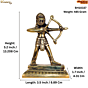 Brass Ghanta Karna Idol KBH10337