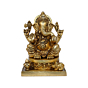 Brass Ganesha Idol KBH10352
