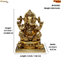 Brass Ganesha Idol KBH10352
