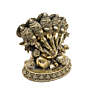 Brass Panchmukhi Ganesh Idol 5 inch KBH10362