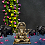 Brass Ganesha Statue KBH10364