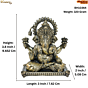 Brass Ganesha Statue KBH10364