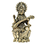 Brass Saraswati maa 4 Inch KBH10330