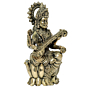 Brass Saraswati maa 4 Inch KBH10330