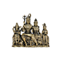 Brass shiv Family Statue KBH10371