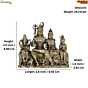 Brass shiv Family Statue KBH10371